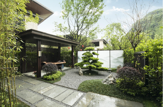 荣和桃花源著桃花江畔两江四湖合院别墅送车位